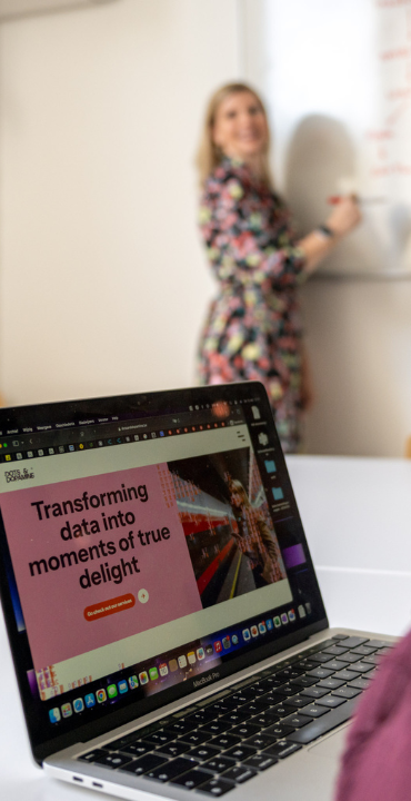 Transforming dots into moments of delight